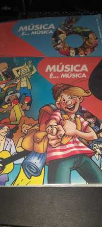 (COMO NOVO) Livros 6 Ano -Música - Música é Música + Cad de Atividades