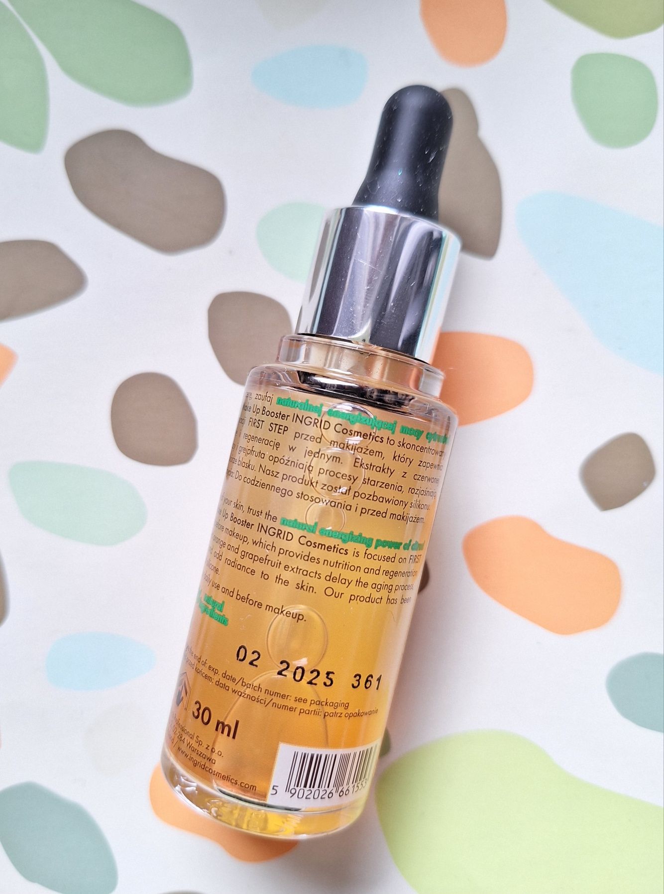 INGRID MAKE UP Booster Energetyzujący Citrus 30 ml