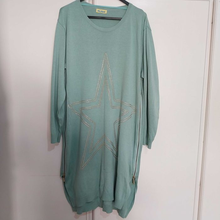 Vestido largo midi