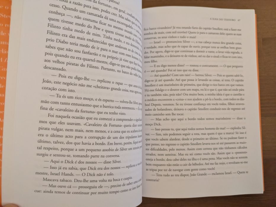 L " A Ilha do Tesouro " Robert Louis Stevenson (Como Novo)