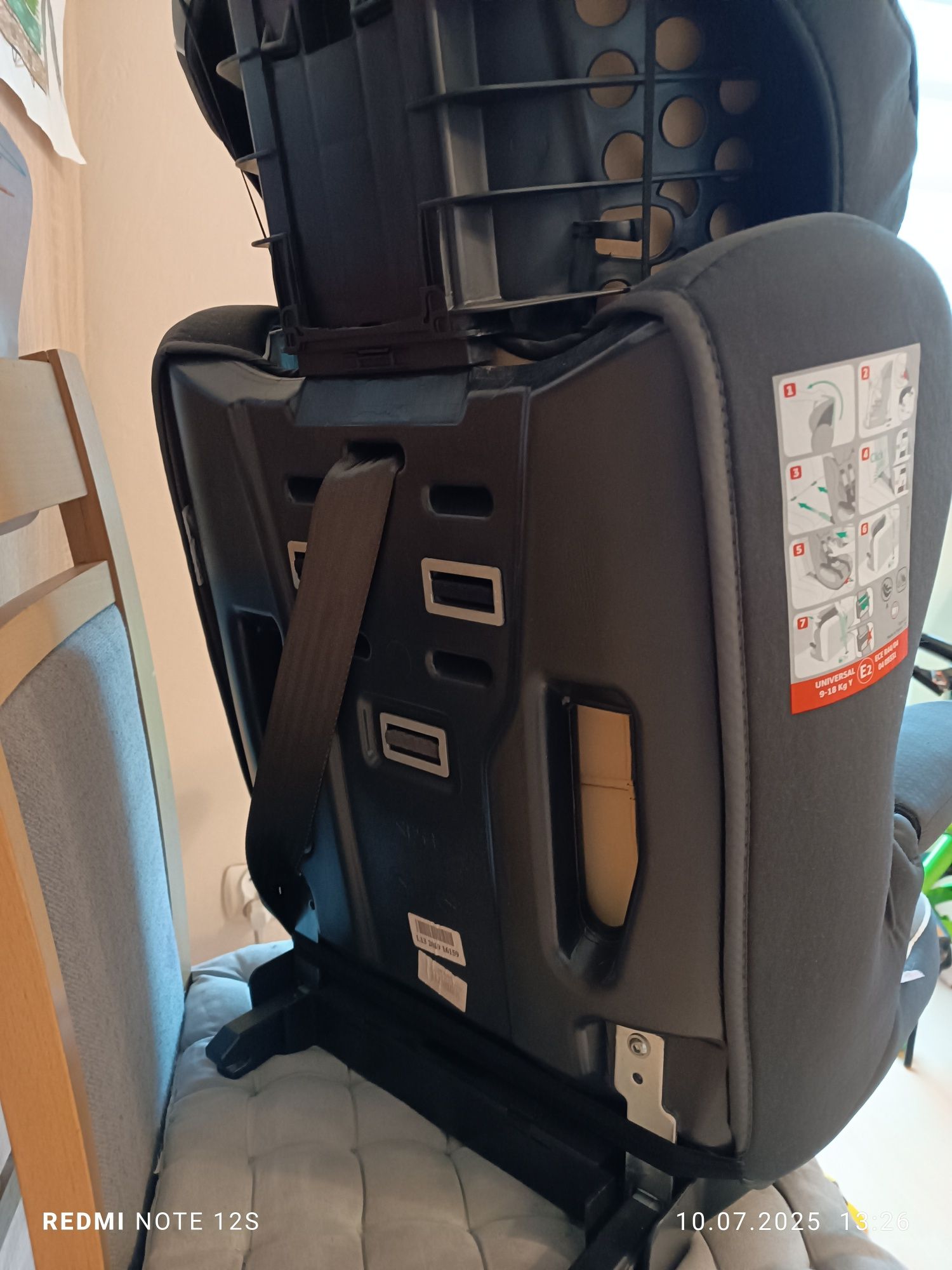 Fotelik samochodowy nania od 9 do 18 kg
