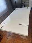 Mesa lacado branco 190x95