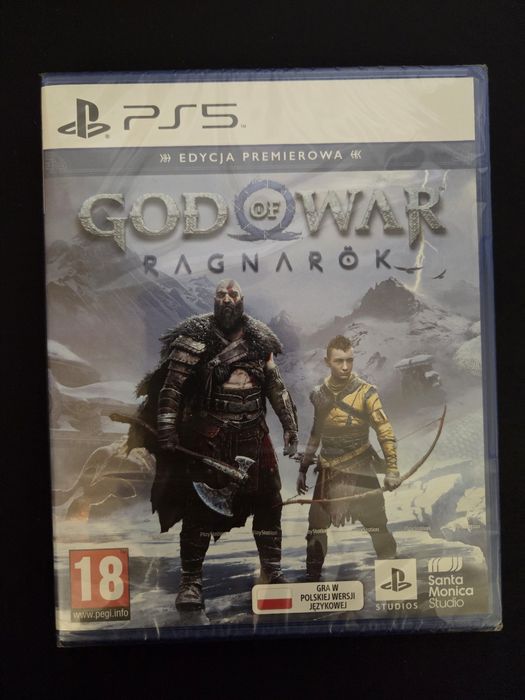 God of War Ragnarok PS5 Polski Dubbing NOWA