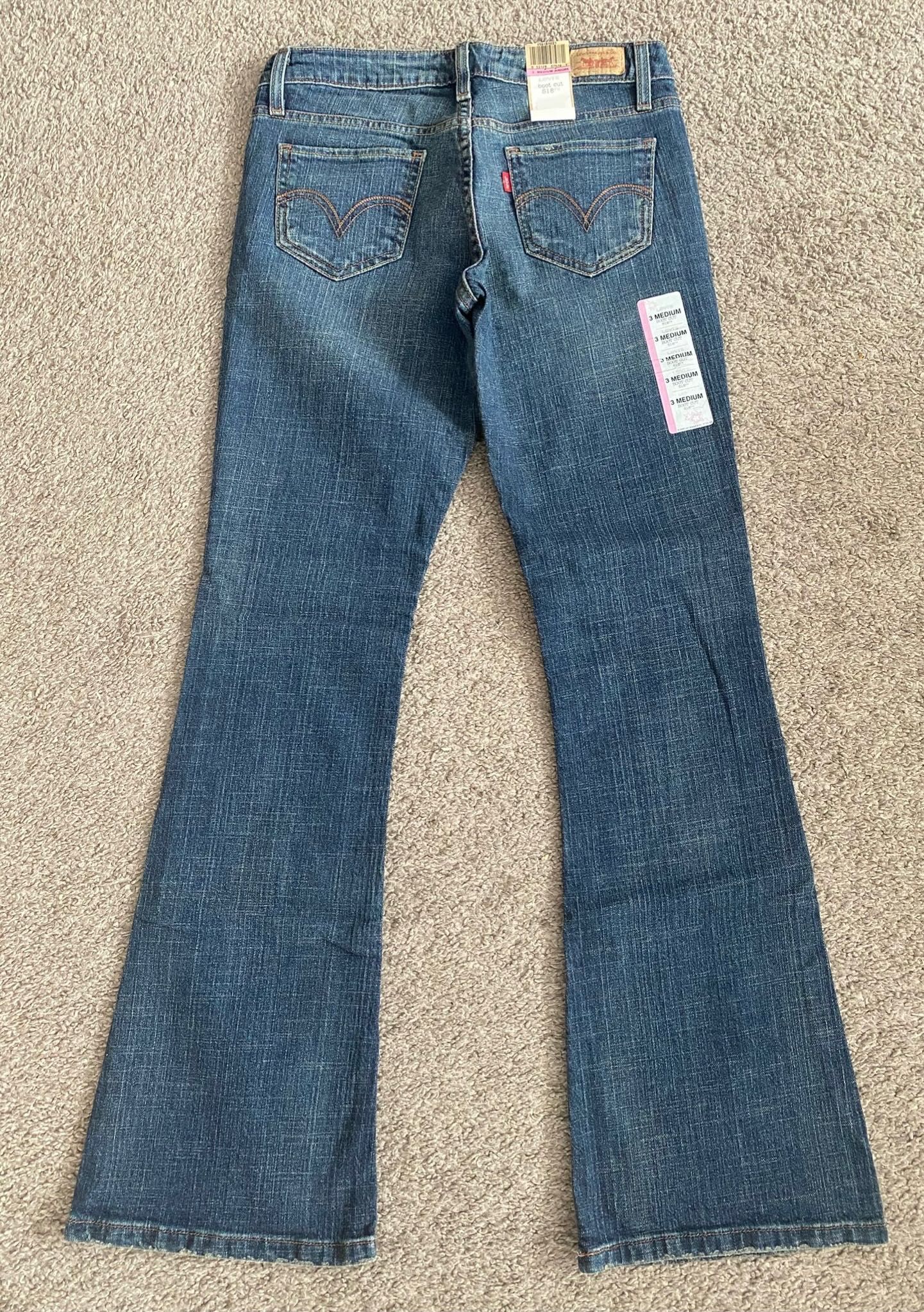 Spodnie jeansowe Levi”s 518 boot cut 3 medium juniors