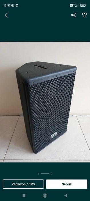 Kolumna estradowa odsłuchowa 200 Watt Dap Audio SM - 10MK II
