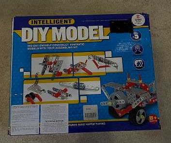 Конструктор металлический Same Toy Intelligent DIY Model Самолет