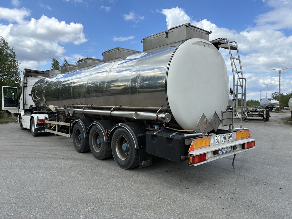 Naczepa Cysterna Spożywczo Chemiczna