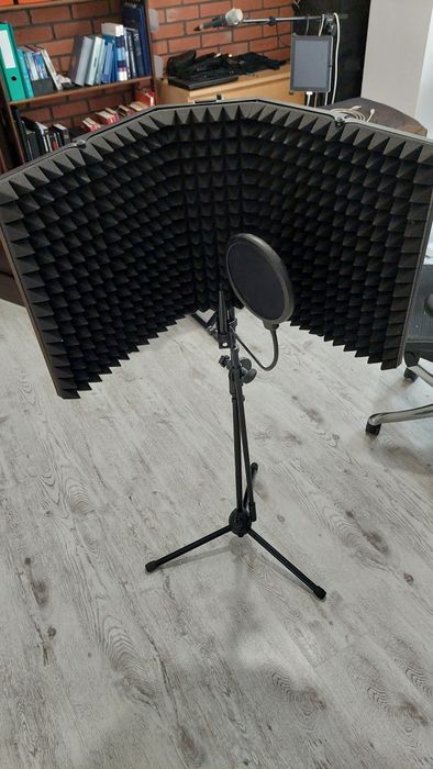 kabina osłona akustyczna pop filtr