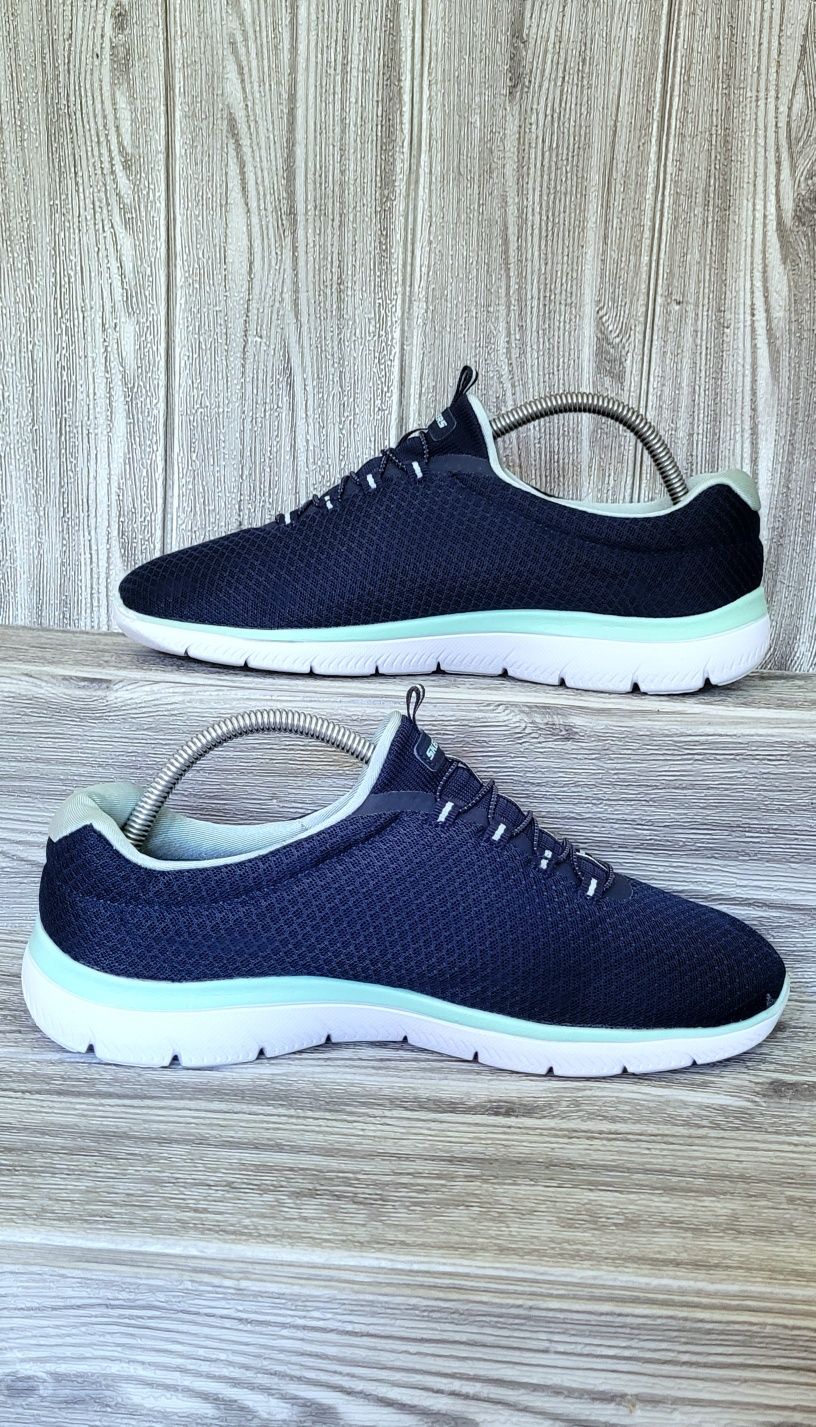 Sneakersy damskie Skechers wsuwane sportowe biegowe lekkie 40 41