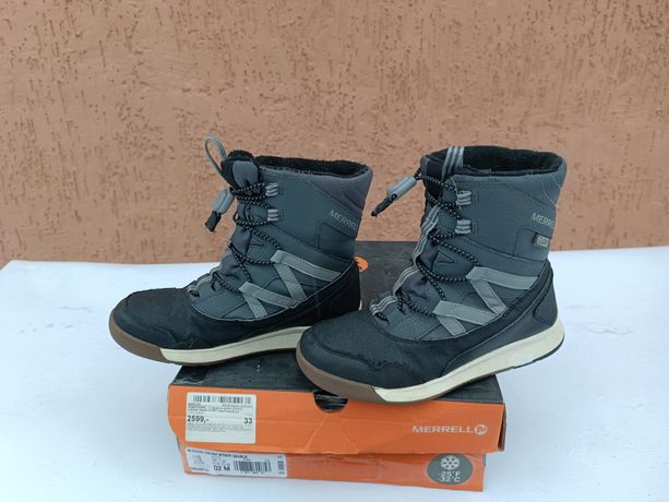 Продам зимние ботинки Merrell  33 р