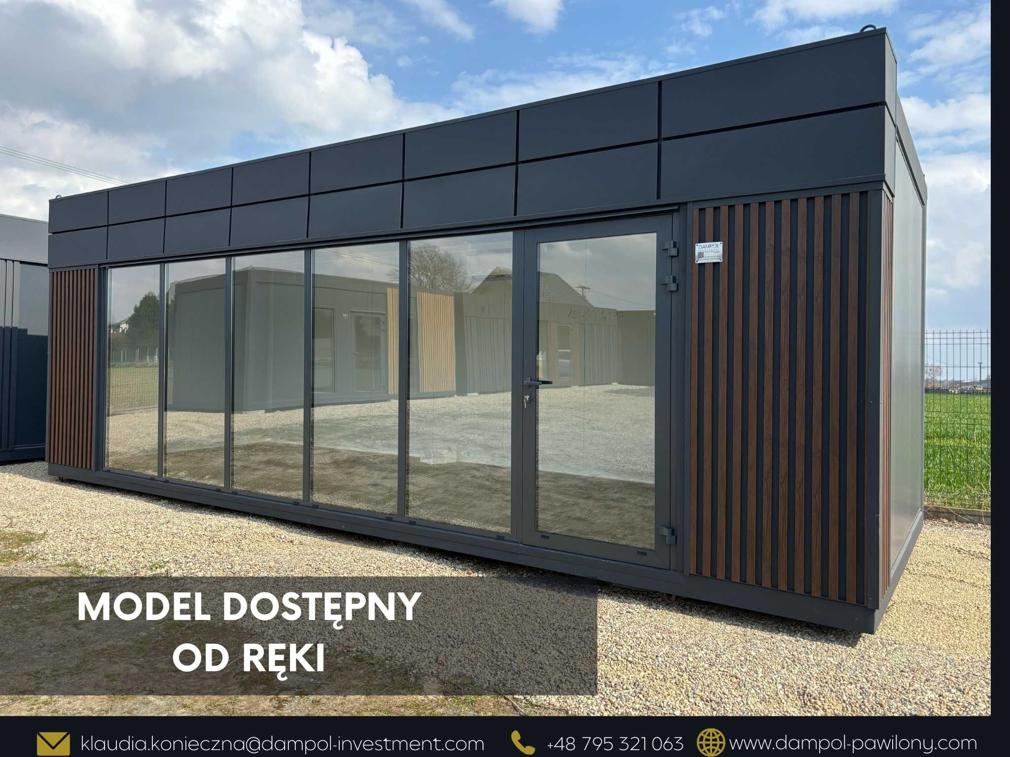 kontener usługowy 24m2 – idealny na sklep /biuro/ mobilny