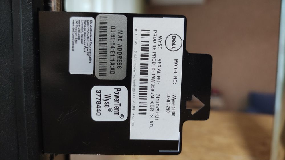 Комп'ютер Dell Wyse 5000 (Dx0Q500)