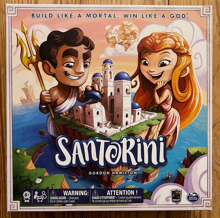 Santorini — Jogo de Tabuleiro