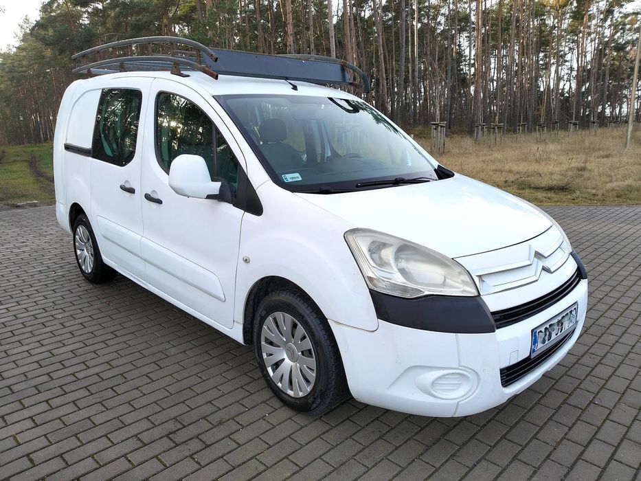 Citroën Berlingo 1.6 HDI, 90 KM, LONG, brygadówka, klima, elektryka, bagażnik, zarejest