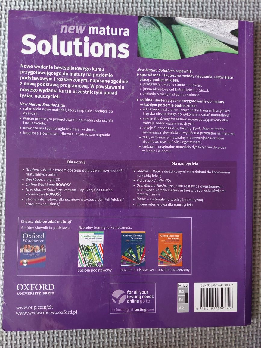 New Matura Solutions. Intermediate Student's Book