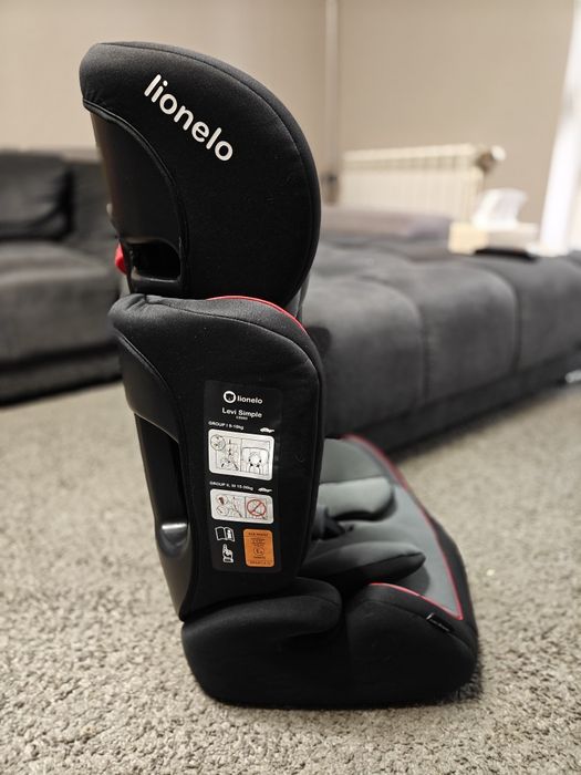 Fotelik samochodowy Lionelo Levi Simple 9-36kg