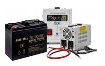 Zasilanie UPS awaryjne 800W + akumulator 100Ah