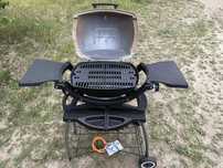 Weber q100 гриль газовий комплект