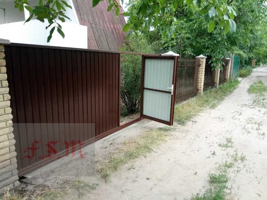 Ворота откатные, распашные, калитка