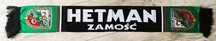 KS HETMAN ZAMOŚĆ !! Szalik szal piłkarski sportowy