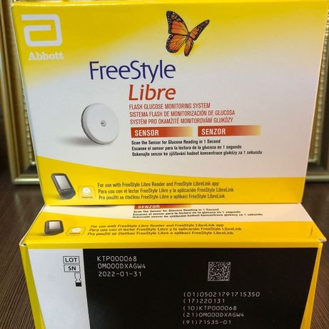 Якісні сенсори FreeStyle Libre 1 Англія, Лібре1, контроль діабета. Хіт