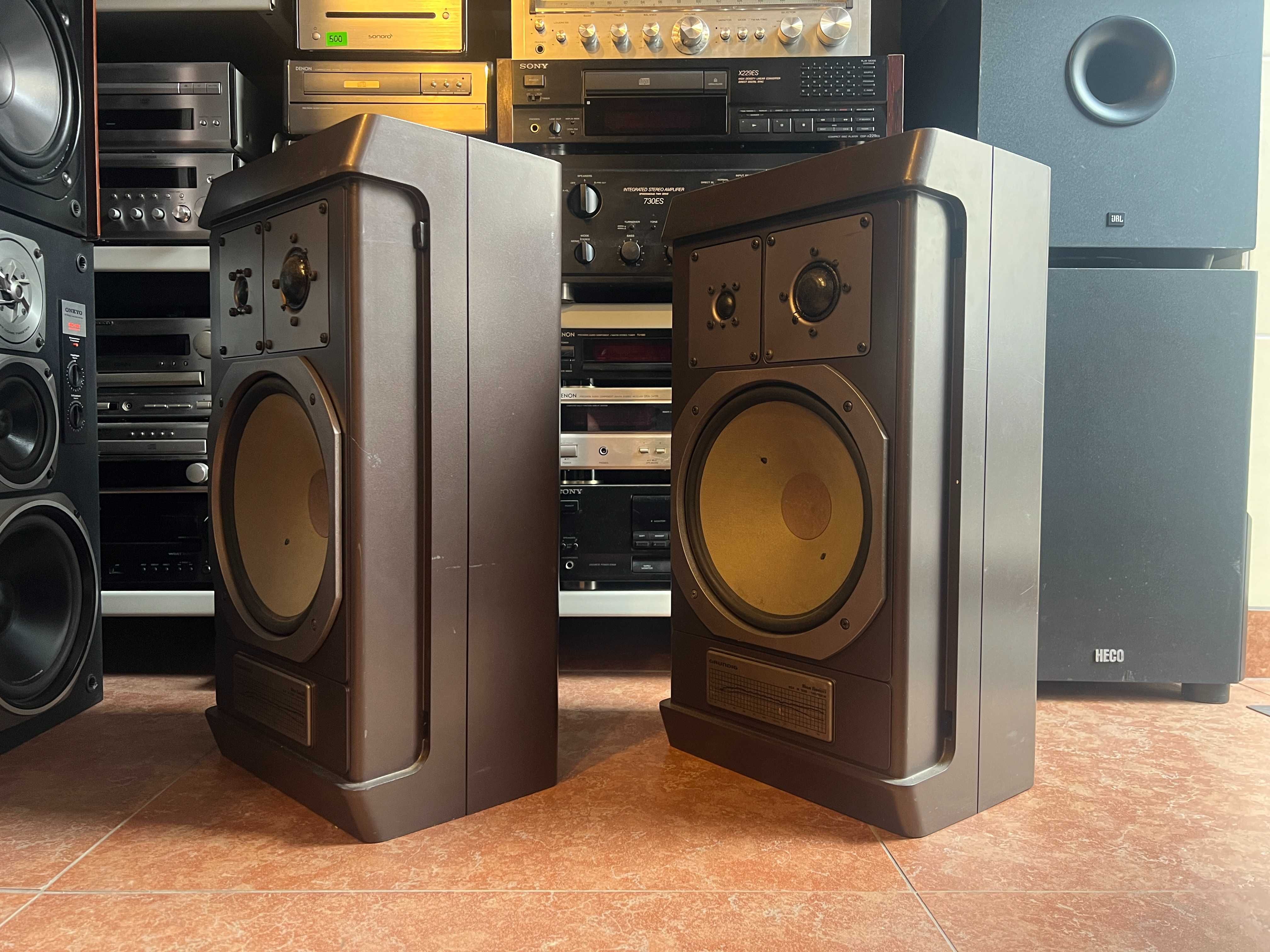 Kolumny Grundig Box M1500 monitory podłogowe, Audio Room