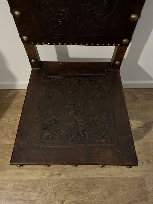 Cadeira pele D. José