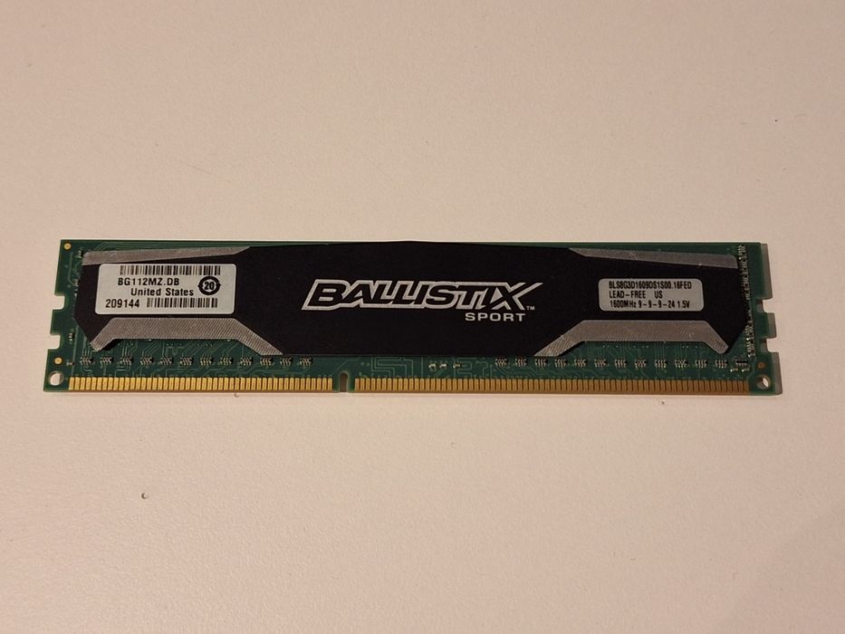 Ballistix 8GB DDR3