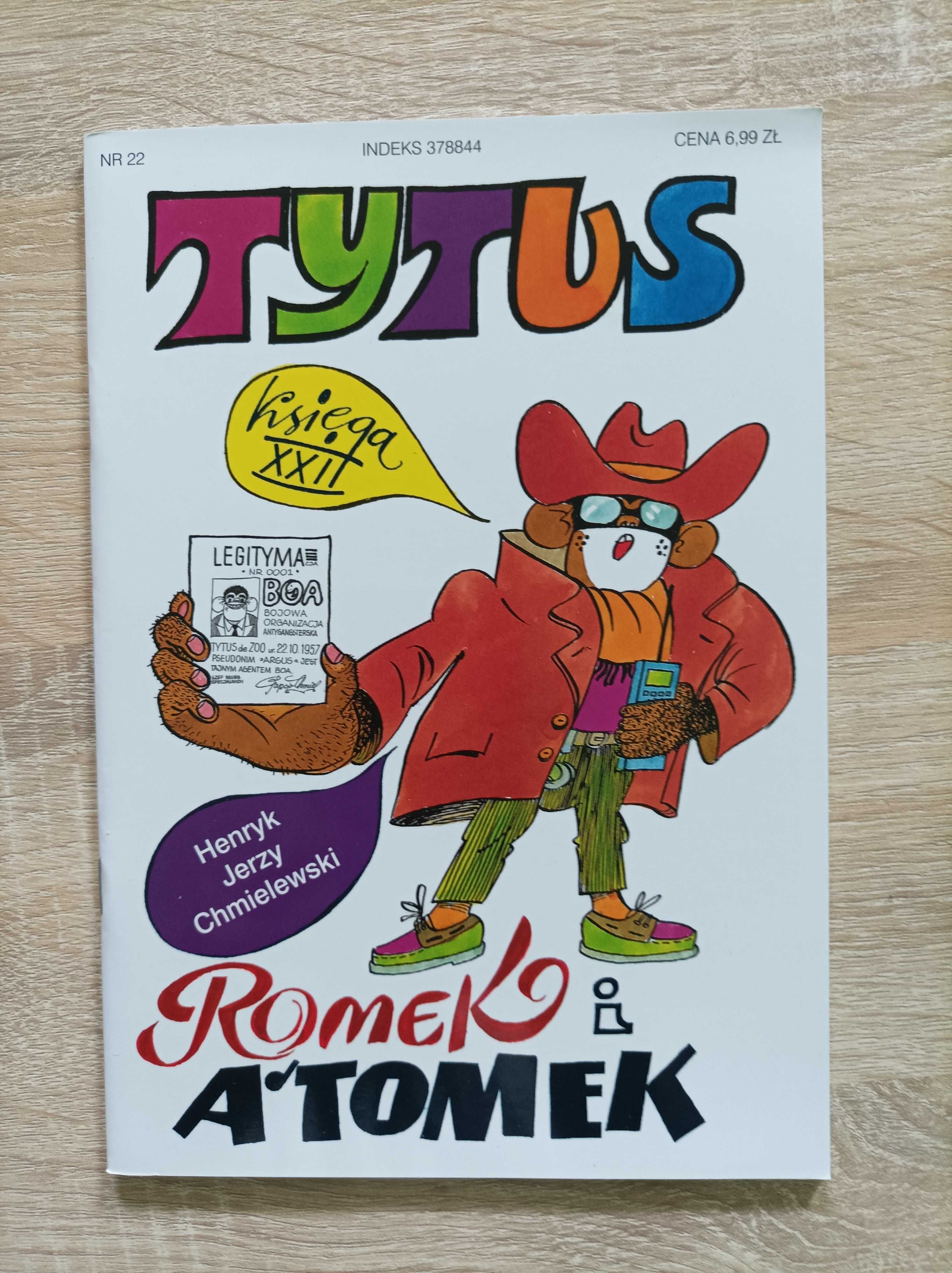 Tytus Romek i Atomek księga 22