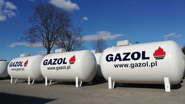 Zbiornik na gaz V-2700 litrów GAZOL