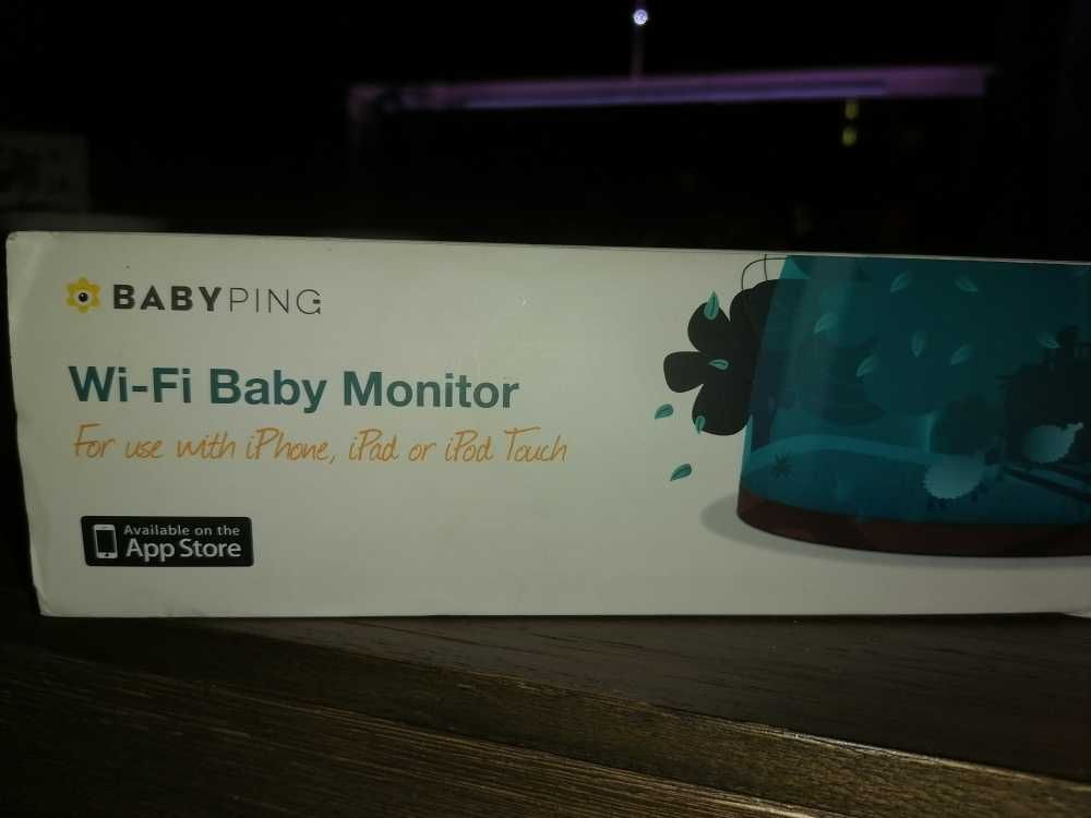 BabyPing Wi-Fi Baby Monitor niania elektroniczna