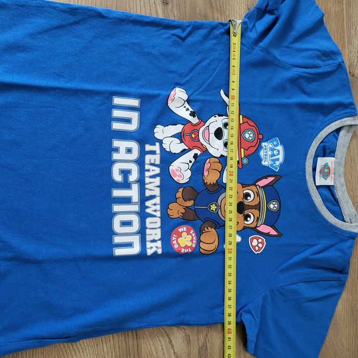 Piżama chłopięca z krótkim rękawem r.122/128 Psi Patrol