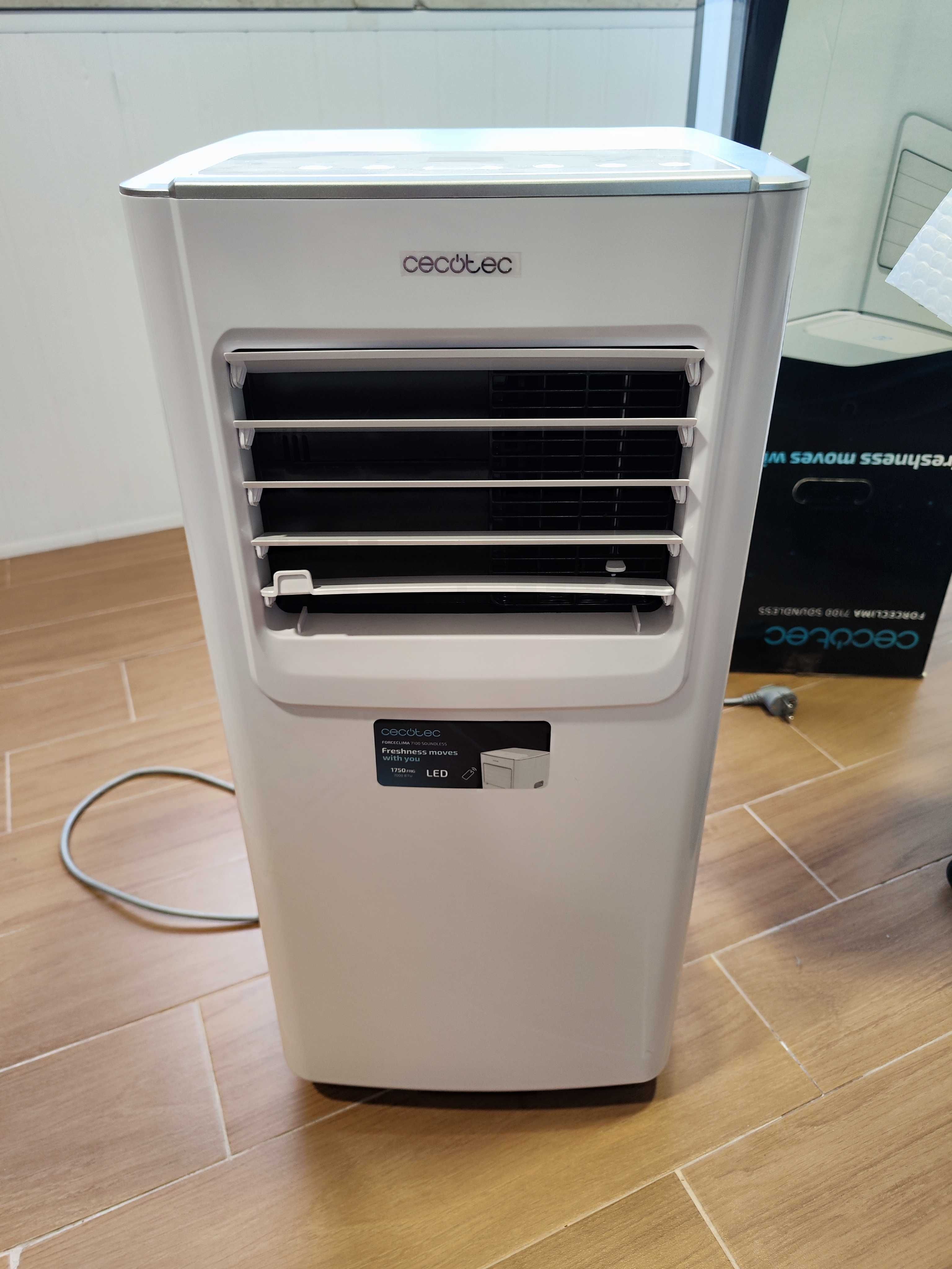 CECOTEC Ar Condicionado Portátil 7000BTU ForceClima 7100 Soundless