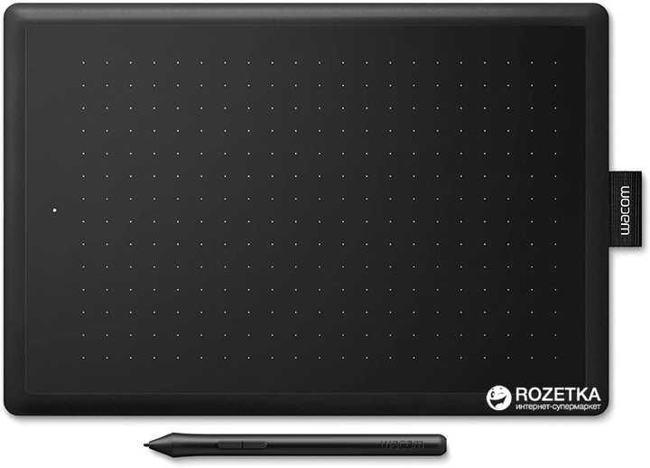 Графічний планшет Wacom One by Medium Black (CTL-672-N)