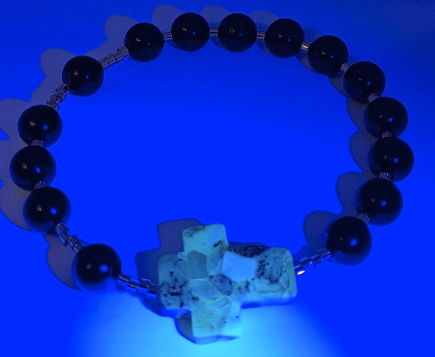 Bransoletka dziesiątka różańca z bursztynu, BURSZTYN bałtycki #1291