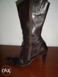 botas em pele latino nº 36