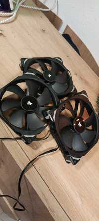 3 x wentylator PC Corsair ML140 jak nowe