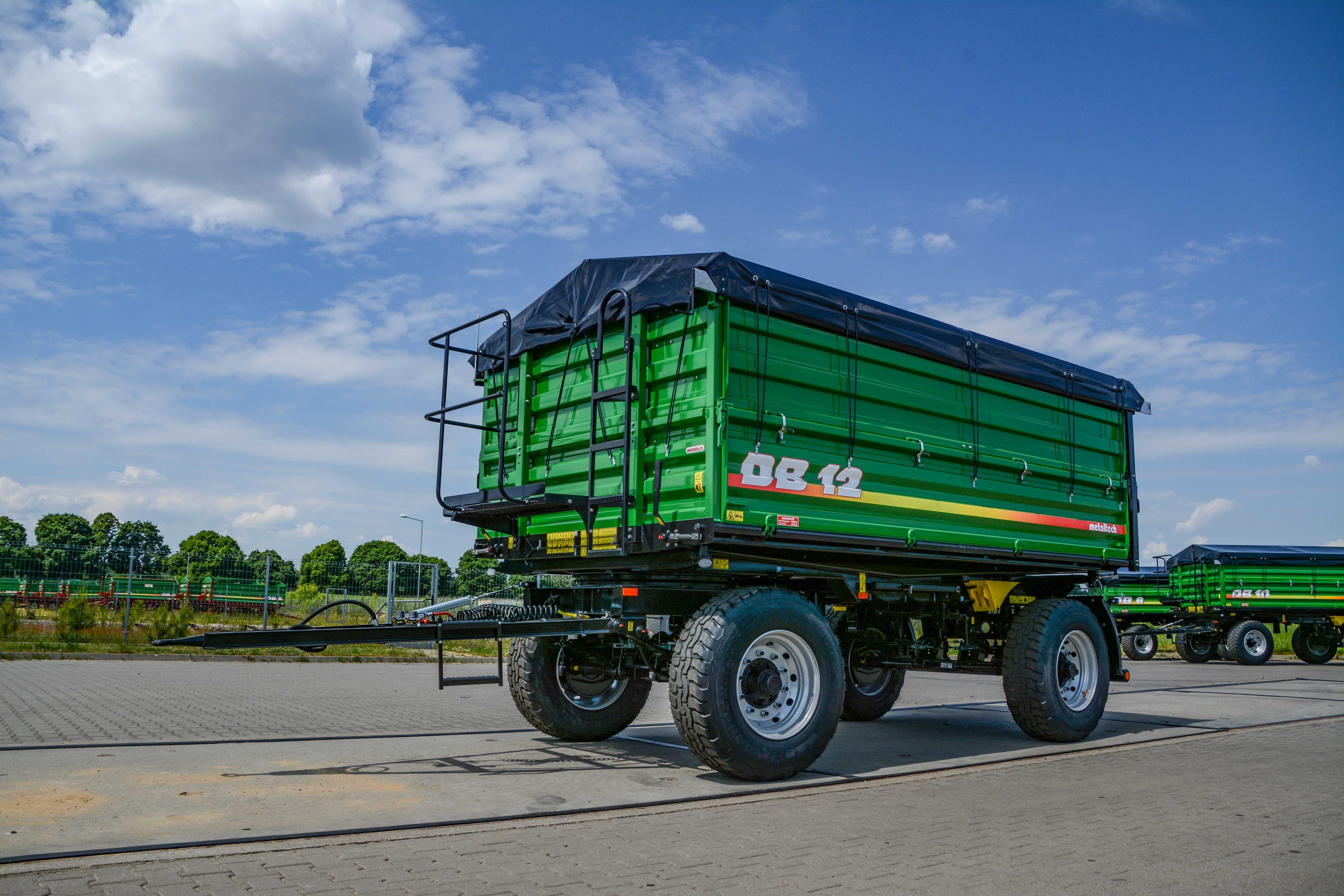 Przyczepa rolnicza wywrotka METAL-TECH DB 12 Ton