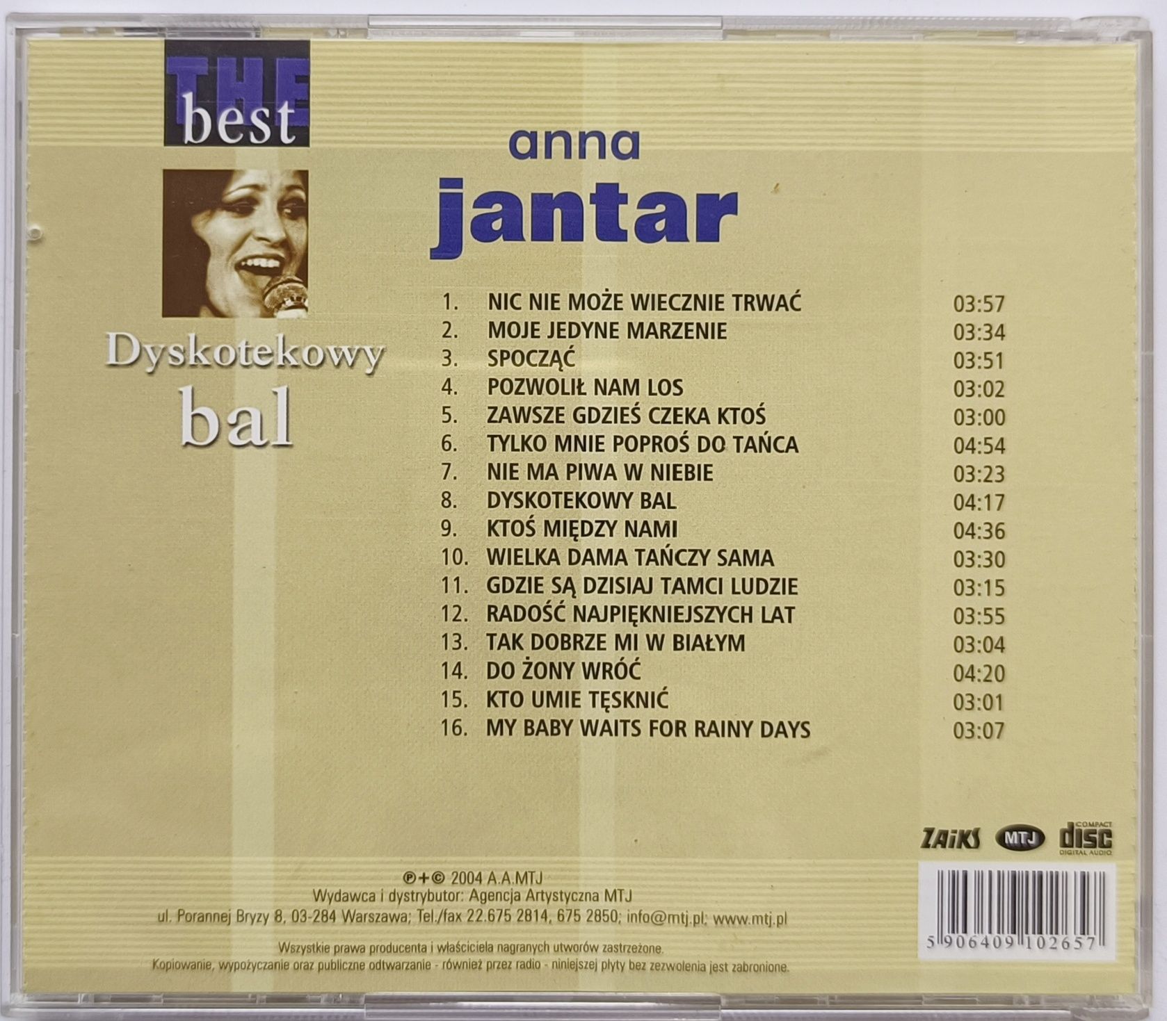 Anna Jantar Dyskotekowy Bal 2004r