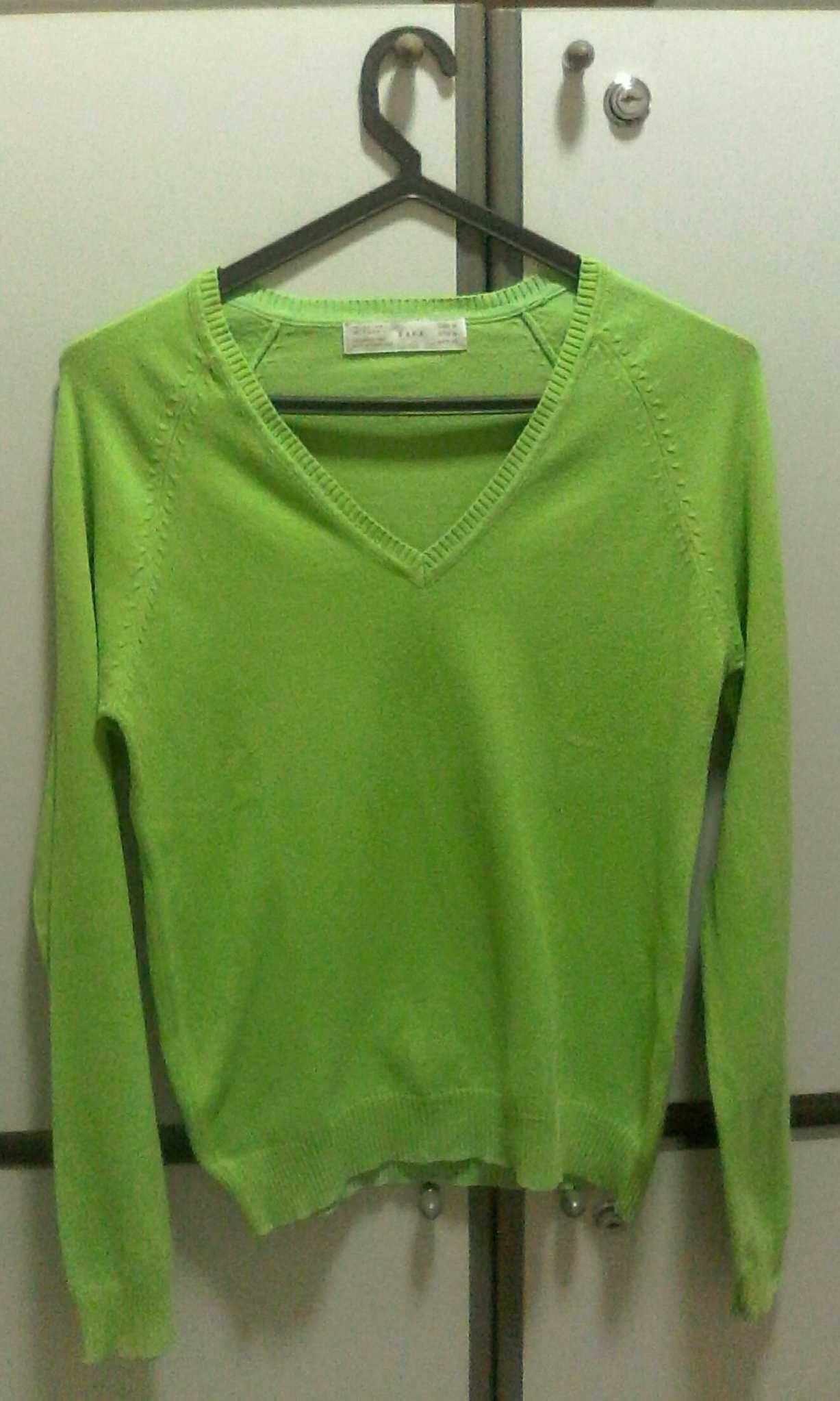 Camisola Verde da Marca Zara