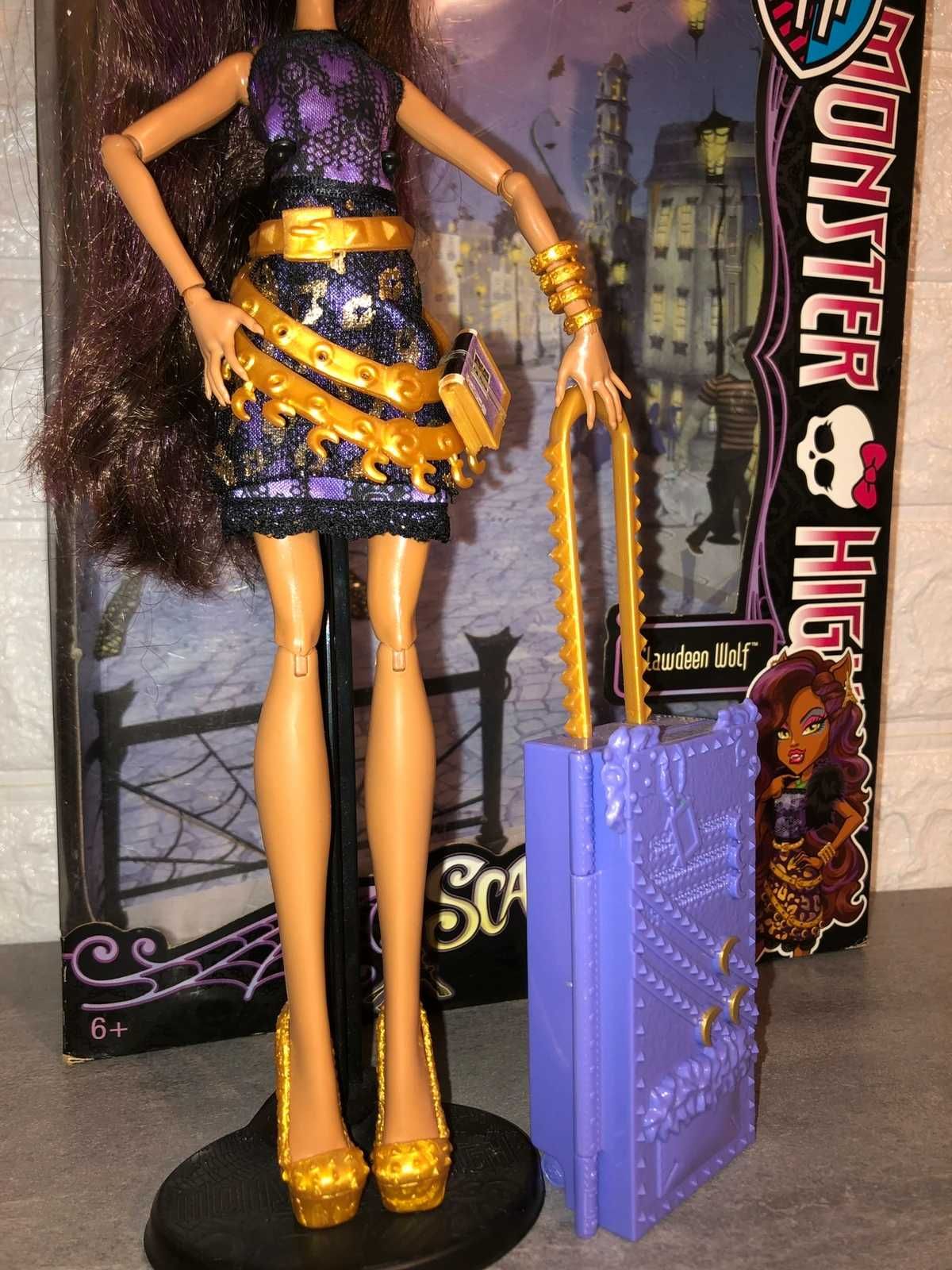 Lalka Monster High Clawdeen Wolf Stan idealny