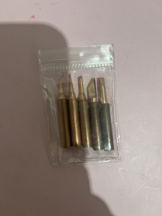 Наконечник паяльника жало концевик паяльника набор 5 штук