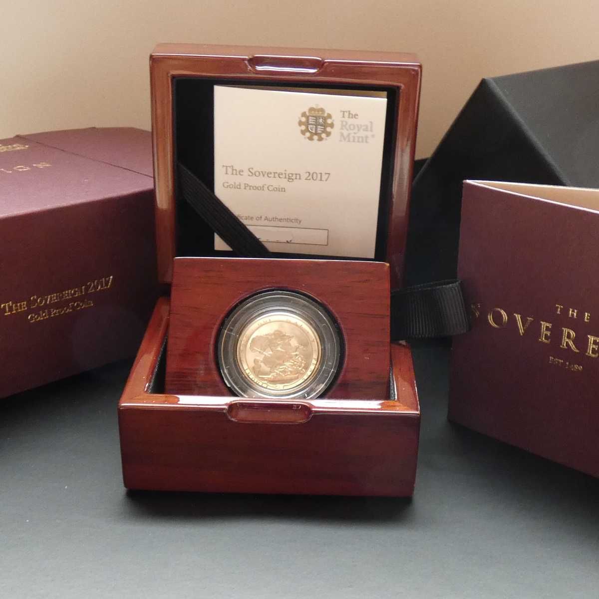 2017 Libra Ouro Proof 200 Anos c/ Caixa e Certificado