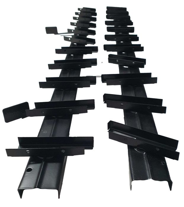 System prowadzący żaluzji- stalowy tzw.Schutters