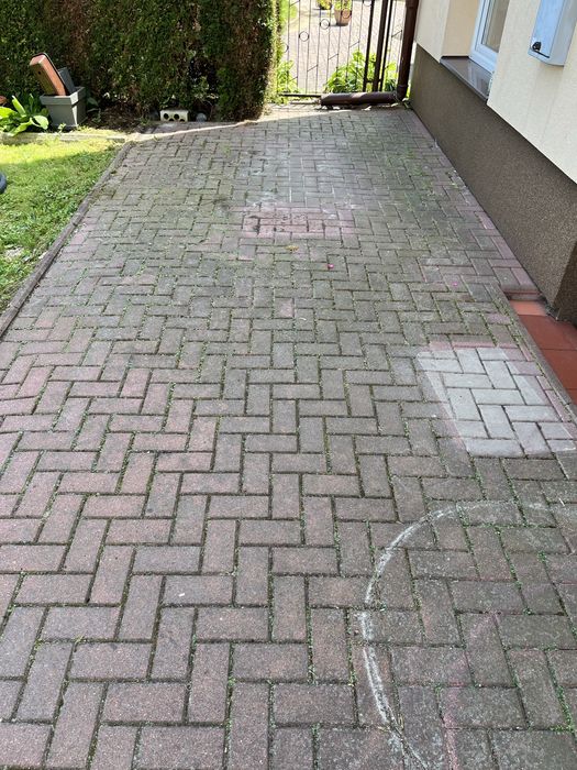Mycie kostki brukowej, mycie elewacji, ogrodzeń, dachów i tarasów