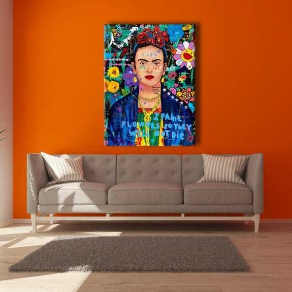 Картина на холсте Frida Kahlo Art 50x65см