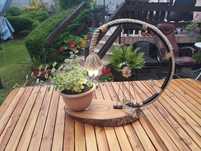 Stylowa lampa w stylu Loft kwietnik
