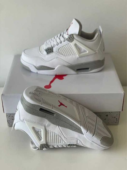 "Buty Trampki" Jordan_4_Retro_White_Oreo R.37.5