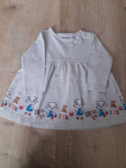 Sukienka bawełniana Kicia kocia r.74 Smyk