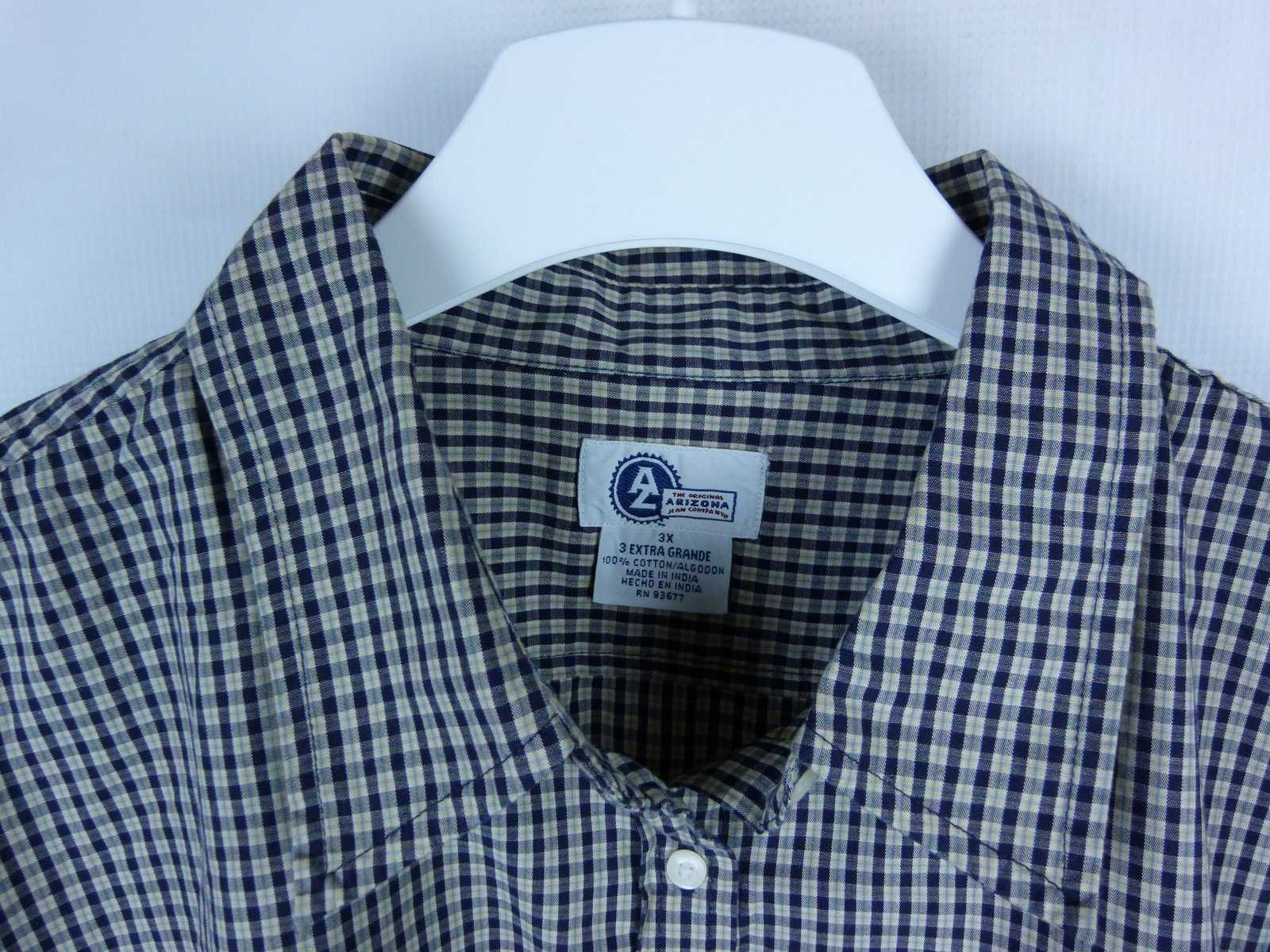 Arizona koszulowa bluzka koszula krateczka bawełna / 3XL